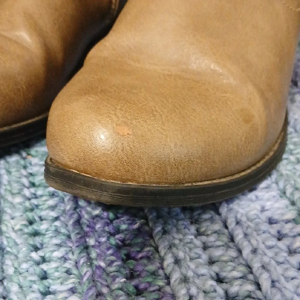 Chic Tan Over the Knee Boots